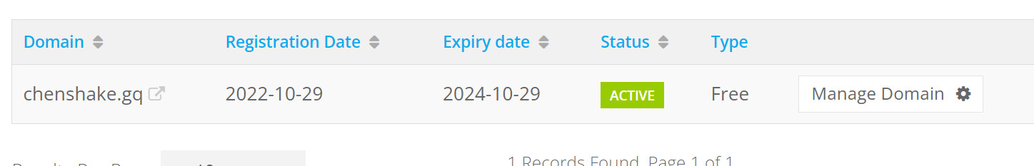 one year 确认结果